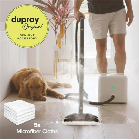 Microfiber Steam Cleaner Cloths Washable Reusable Bonnets Pack of 10 - Picture 2 of 8